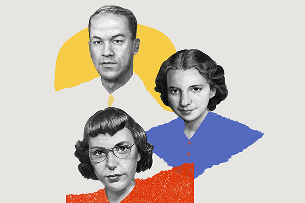 Andrew Howard III, Rose Martin, and Helen Martin 