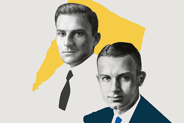 Charles Harold Overfelt and Melvin Sanguinetti, MBA '27