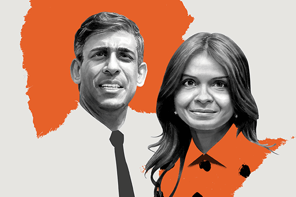 Rishi Sunak and Akshata Murty