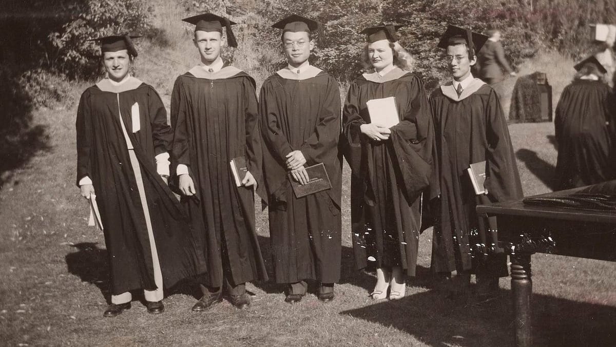 Graduation in 1945