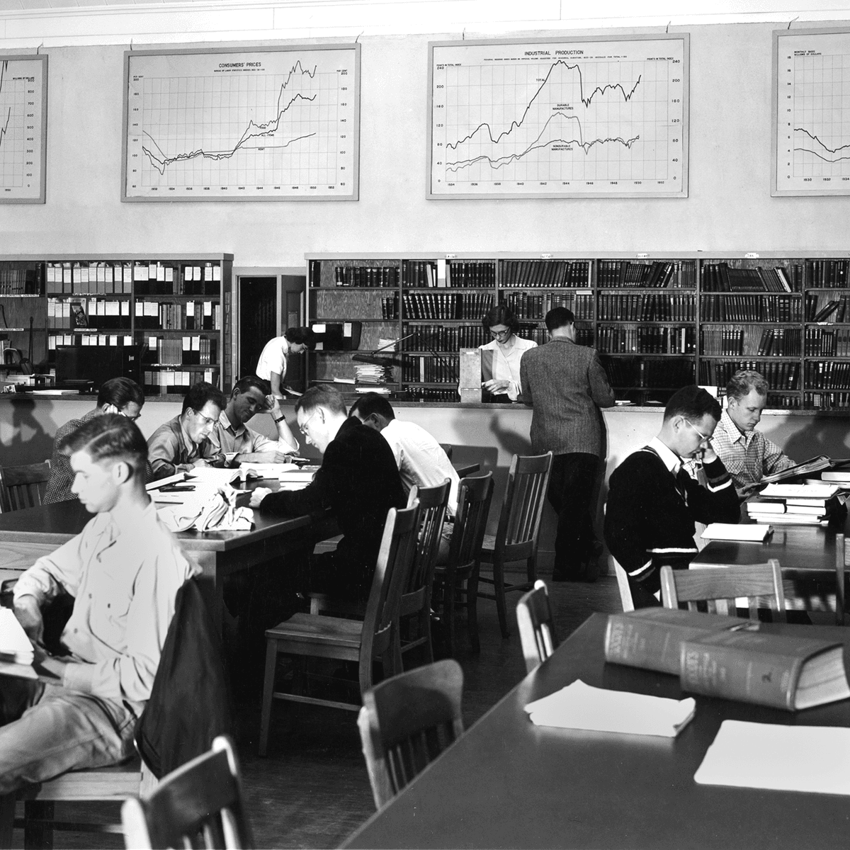 The Library in the 1930s