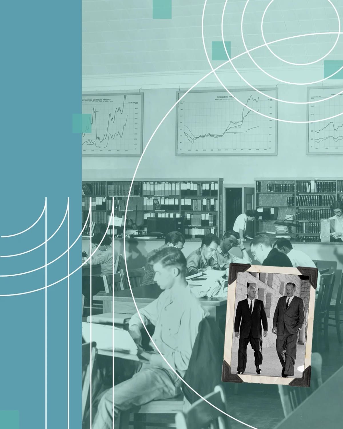 Collage of 1950's images