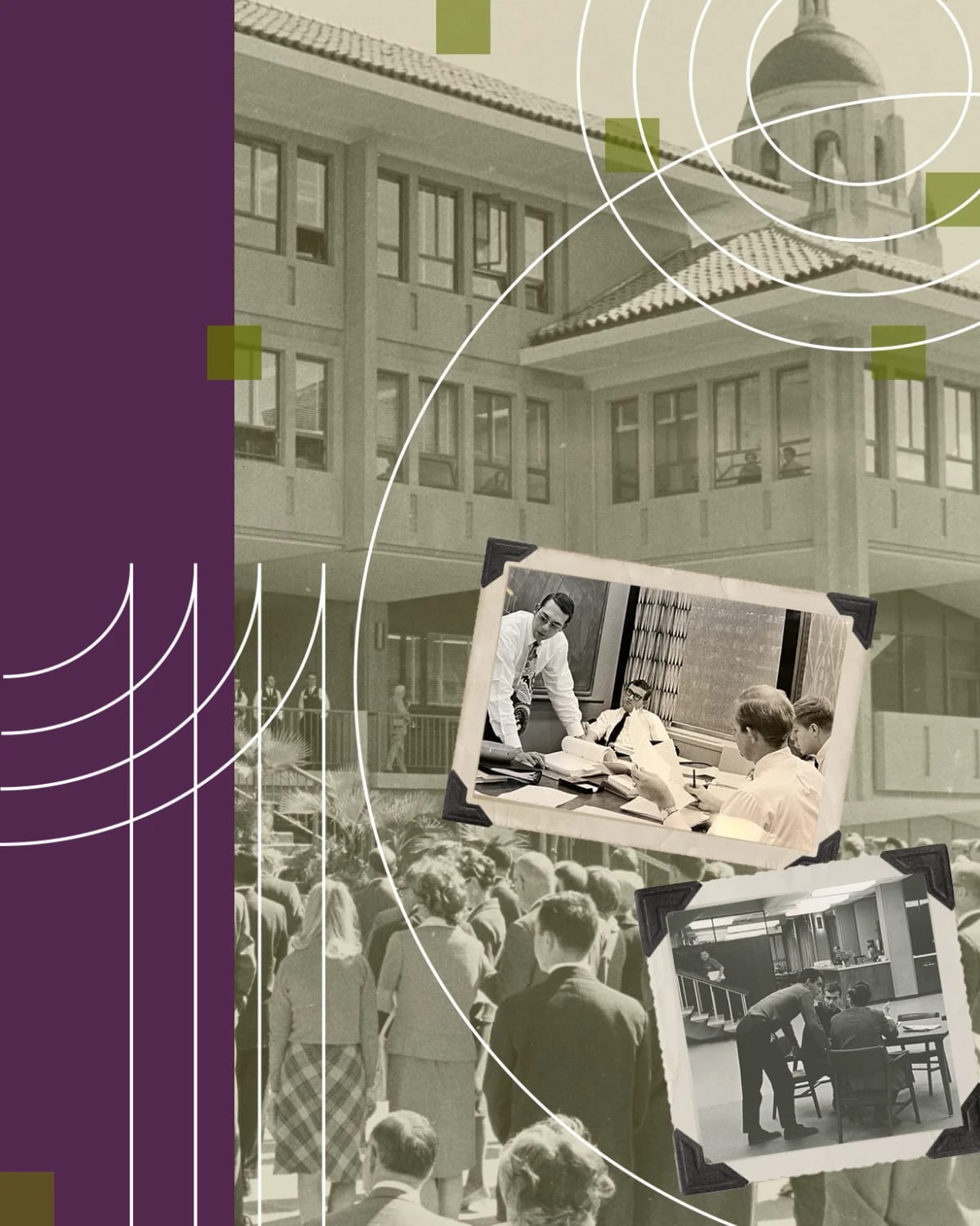 Collage of 1960's images