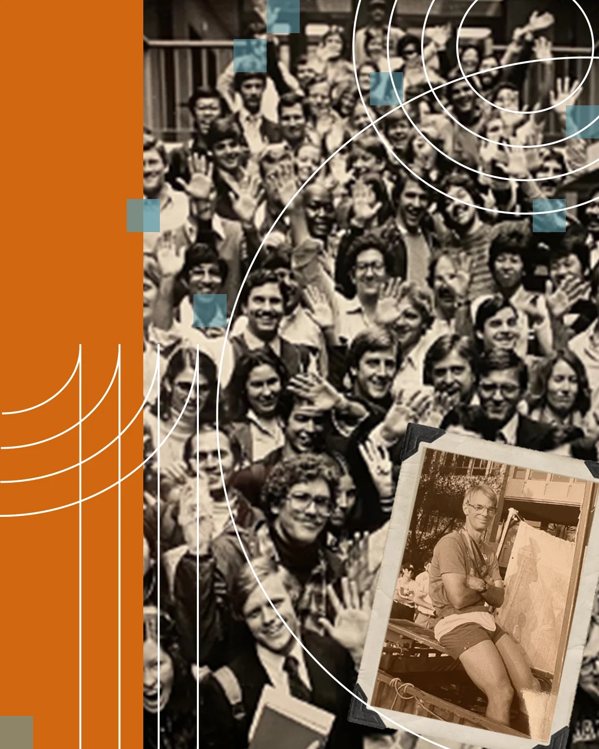 Collage of 1980's images